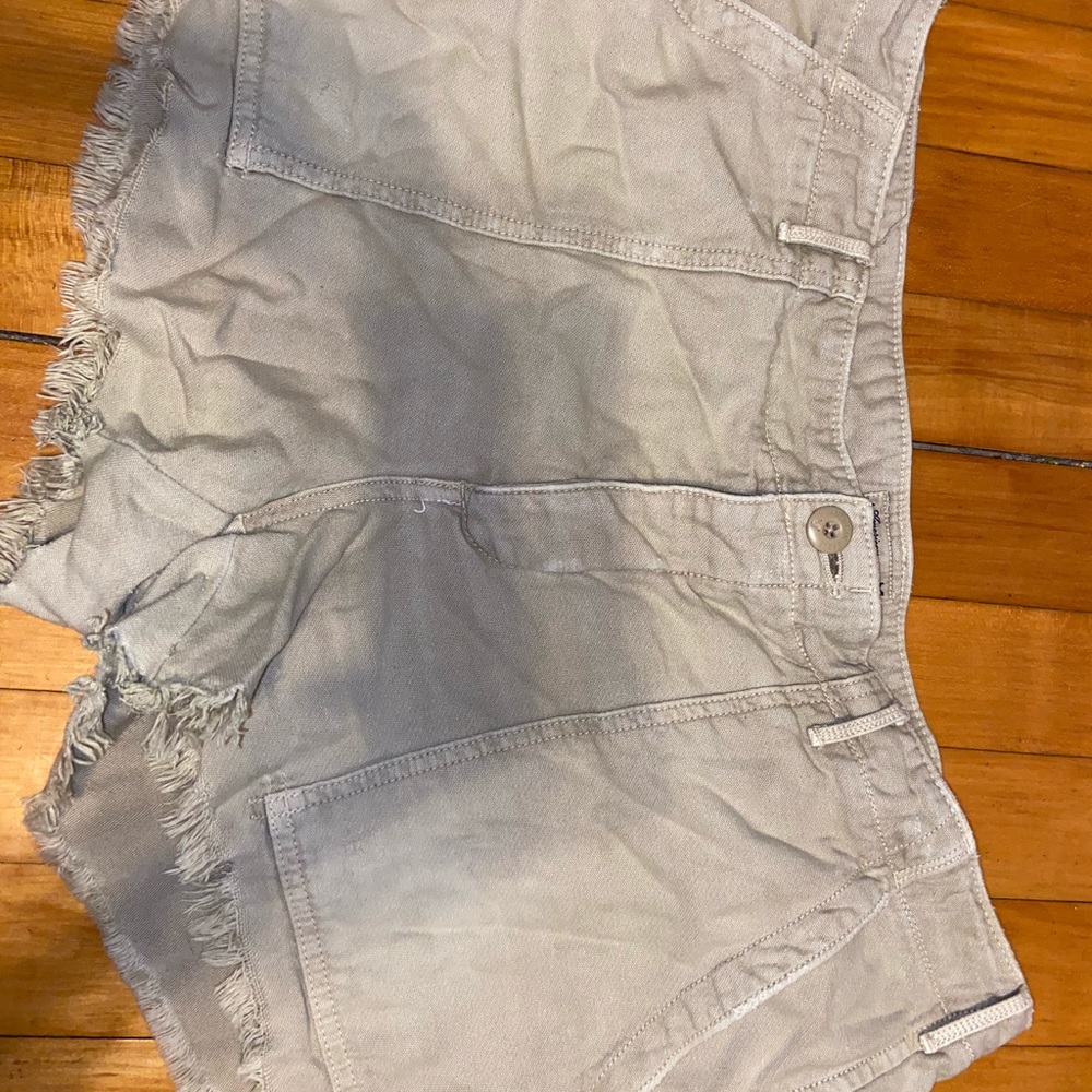 Tan Utility Shorts